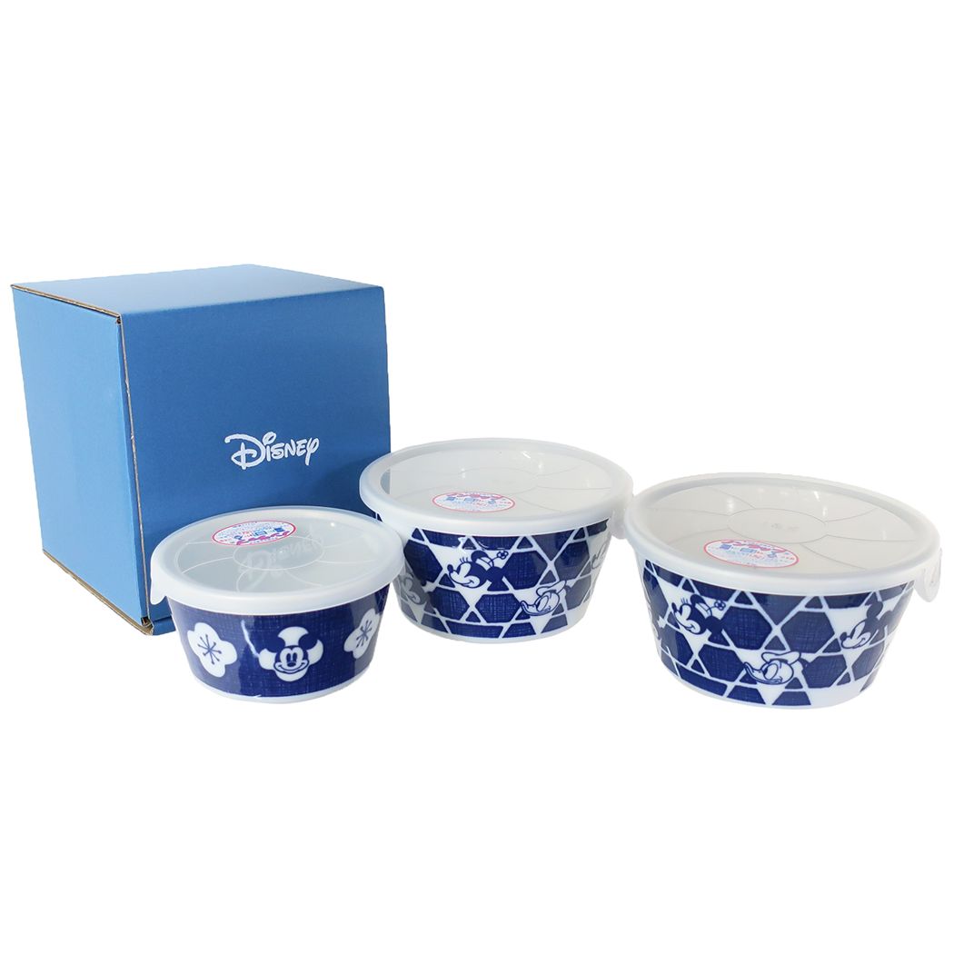 保存容器 ディズニーキャラクター レンジパック3点セットMMS ディズニー