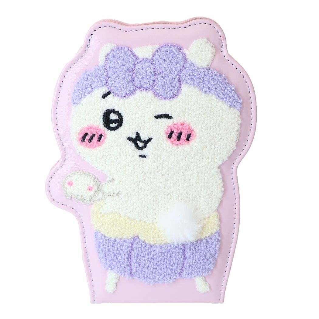 ちいかわ グッズ 手鏡 キャラクター ダイカットファブリックミラー
