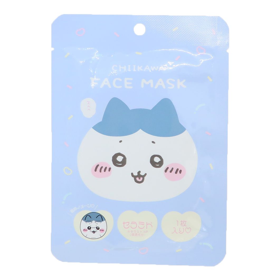 ちいかわ フェイスマスク コスメ雑貨 ハチワレ ナガノ