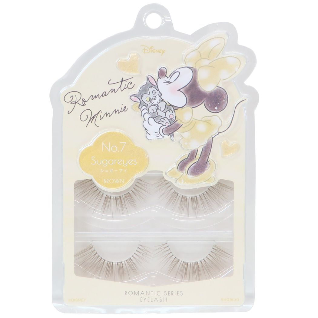 ミニーマウス つけまつげ アイラッシュ No.7 シュガーアイ ブラウン ロマンティックミニー ディズニー 粧美堂 プレゼント 男の子