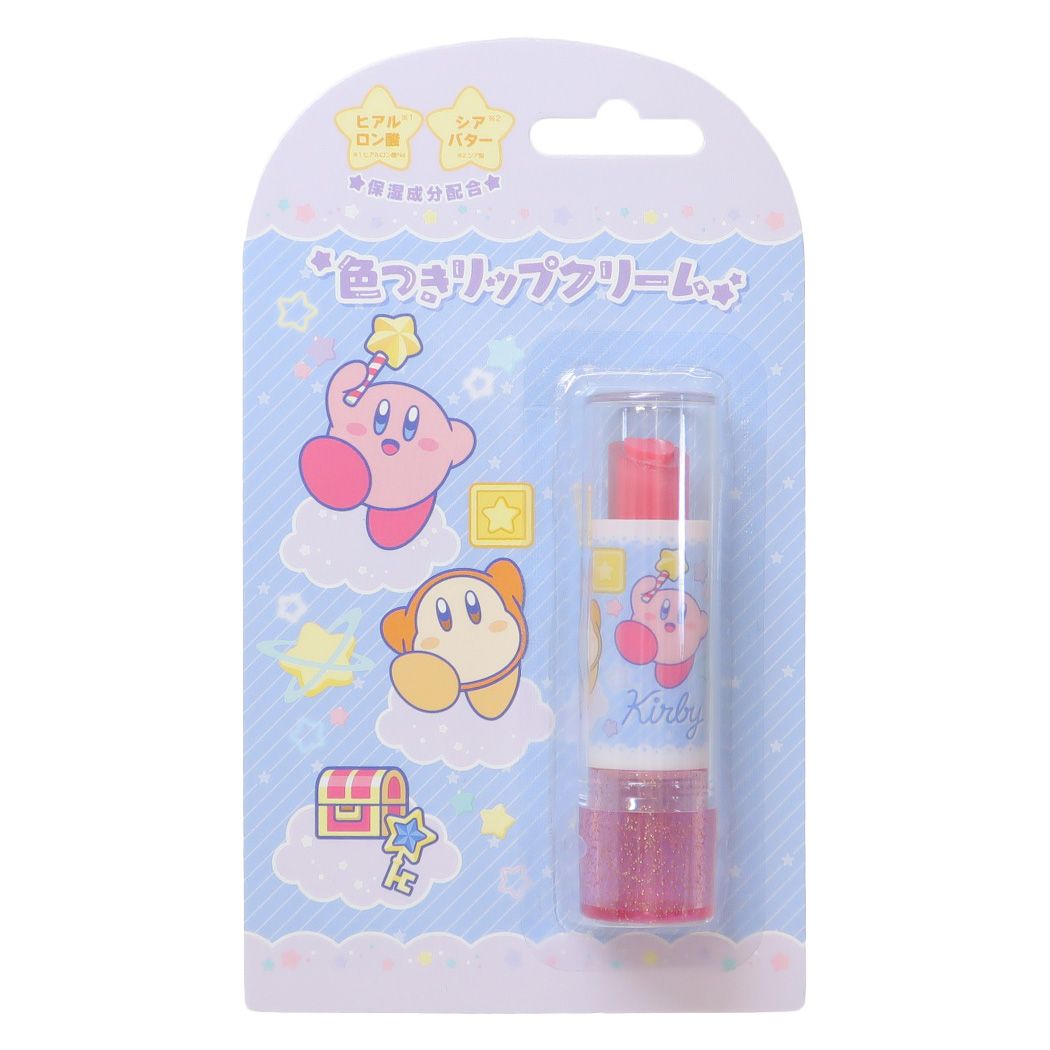 星のカービィ キャラクター キッズコスメ KI色つきリップクリーム B
