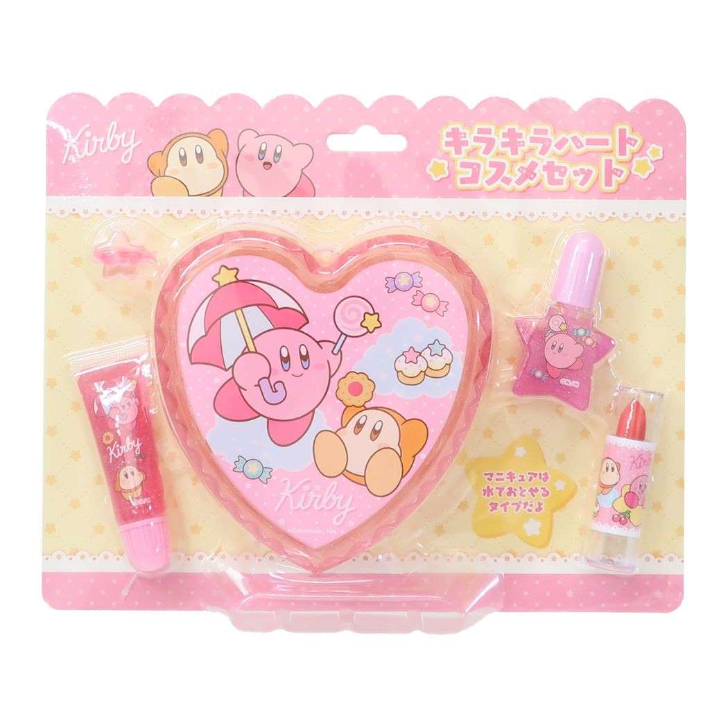星のカービィ キャラクター キッズコスメ KIキラキラハートコスメセット A