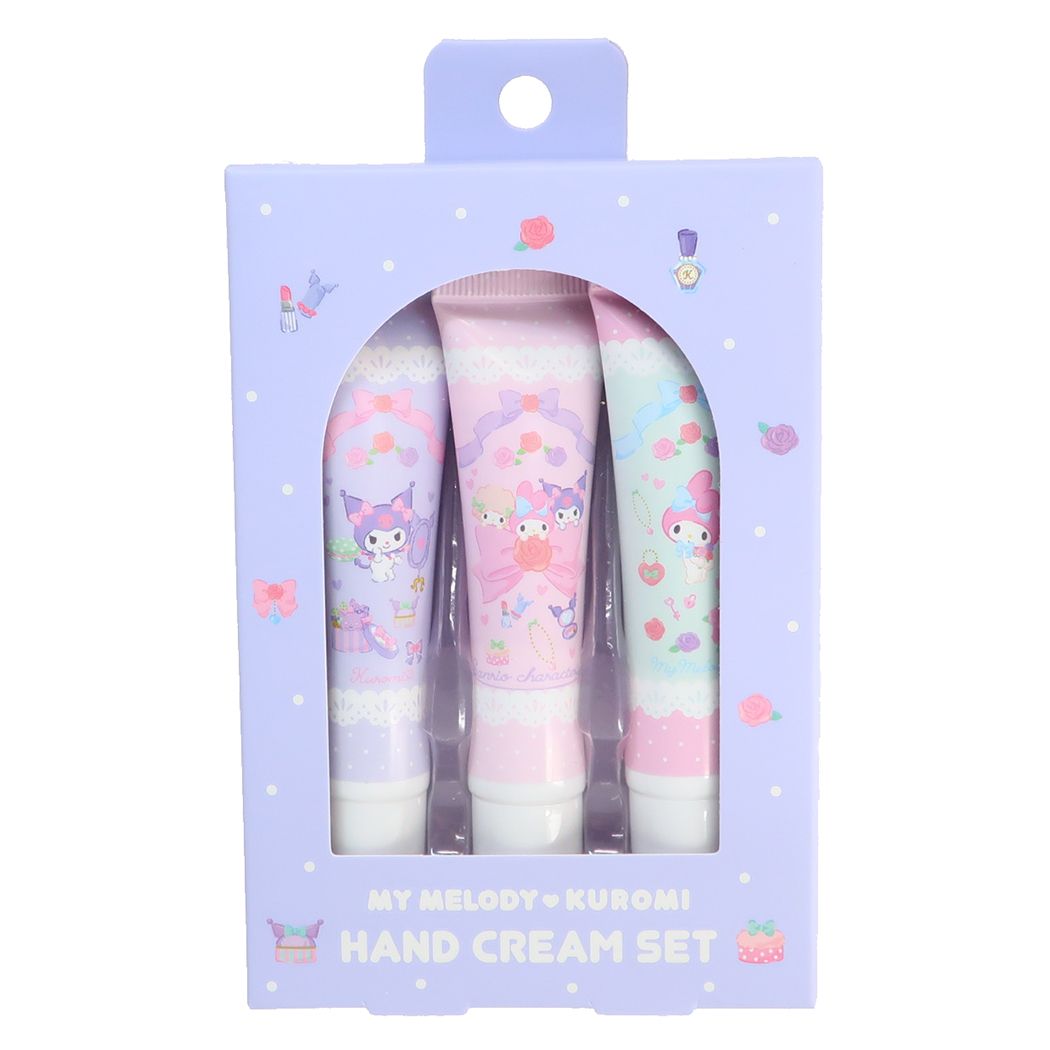 ハンドクリーム3コセット サンリオキャラクターズ ハンドケアギフトセット サンリオ 粧美堂 マイメロディ&クロミ