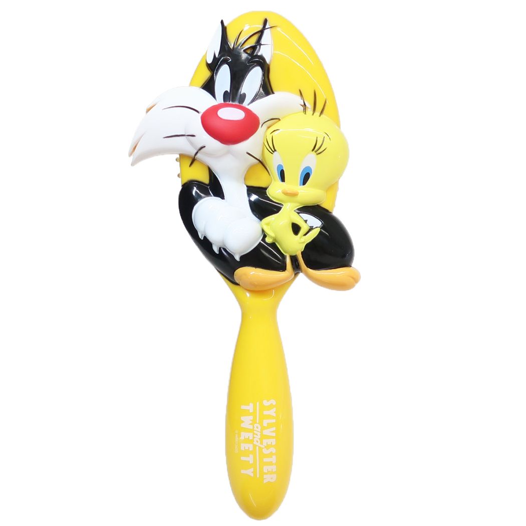 ルーニーテューンズ グッズ ヘアブラシ LOONEY TUNES キャラクター ダイカットヘアブラシ プレゼント 男の子 女の子 ギフ
