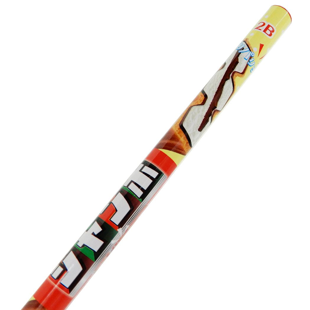 鉛筆 丸軸えんぴつ 2B サカモト グッズ 新学期準備 雑貨 おもしろ 文具 プレゼント 男の子 女の子 ギフト