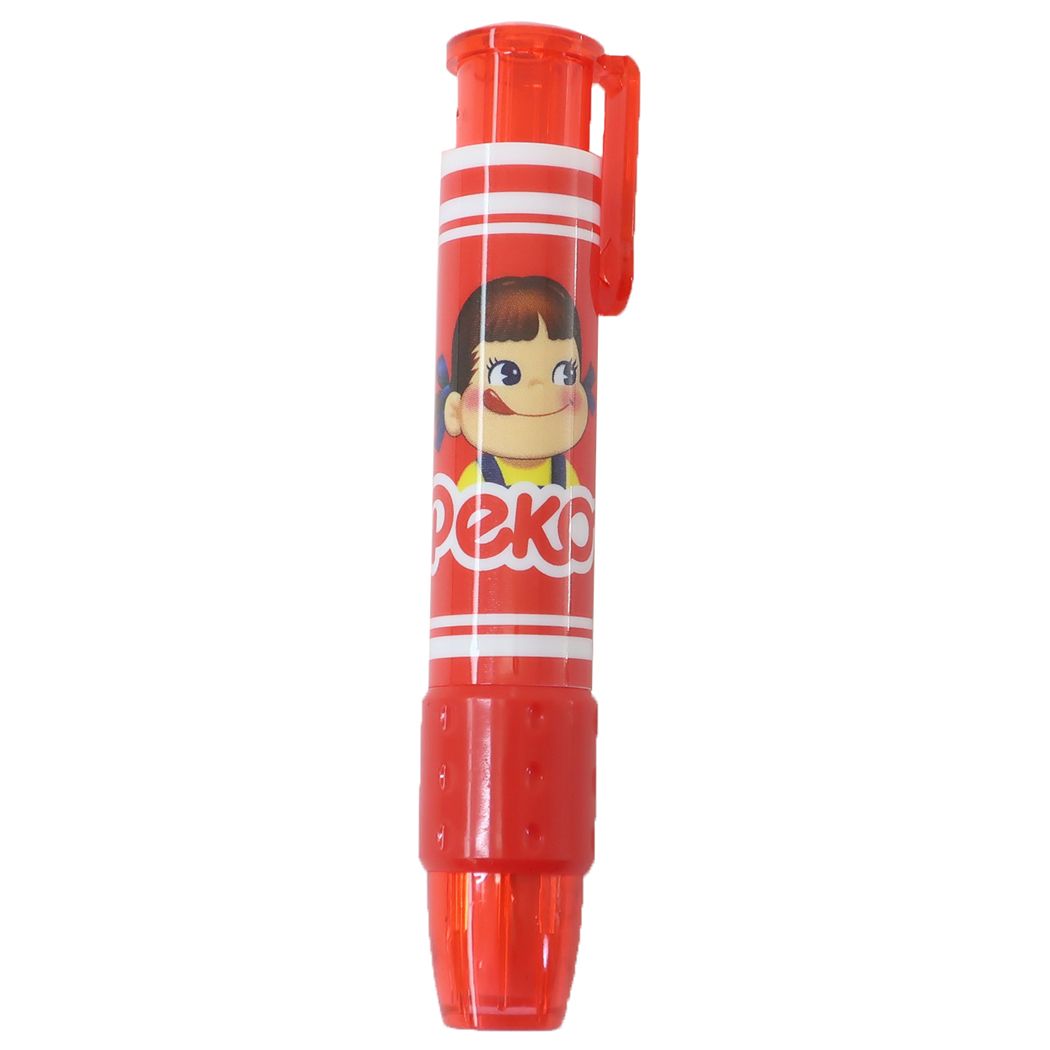 不二家のペコちゃん グッズ 消しゴム キャラクター ノック式ケシゴム 新入学