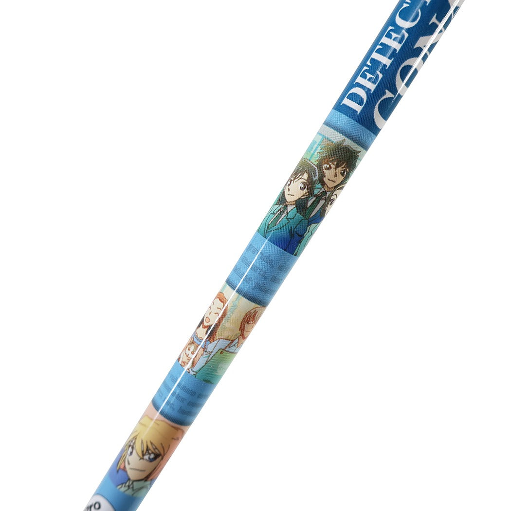 鉛筆 名探偵コナン 丸軸 えんぴつ B NEWS 直径0.7×17.8cm 新学期準備文具 プレゼント 男の子 女の子 ギフト