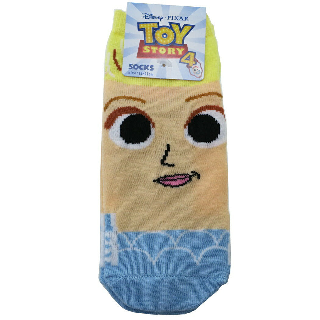 トイストーリー 4 ジュニア ソックス 子供用 靴下 ボービープ ディズニー グッズ キャラクター プレゼント 男の子 女の
