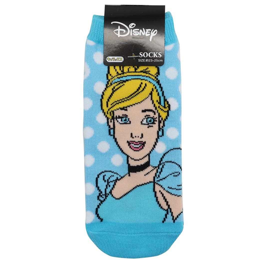 シンデレラ 女性用靴下 レディースソックス ドット ディズニープリンセス スモールプラネット プレゼント 男の子 女の子 ギ