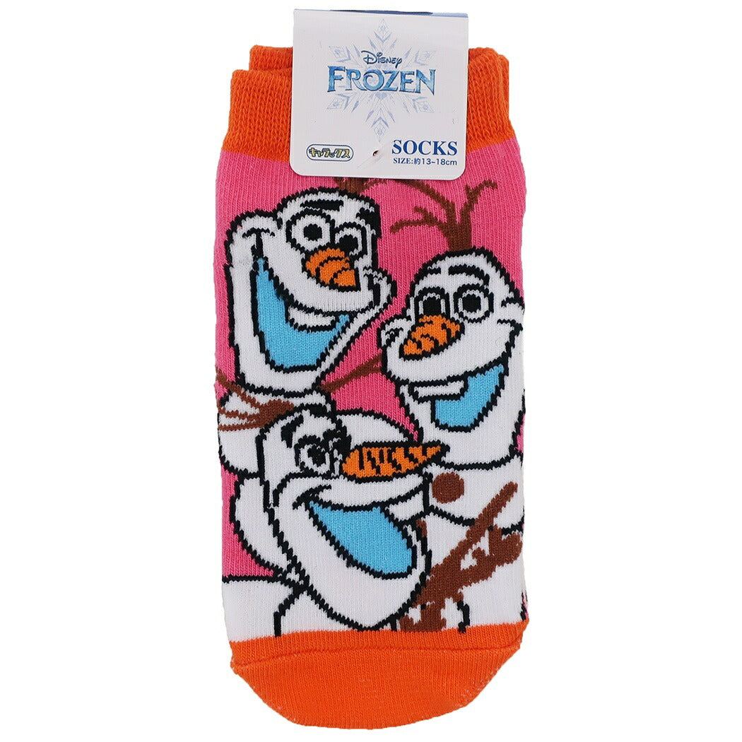 アナと雪の女王2 グッズ 子供用 靴下 キッズ ソックス オラフいっぱい ディズニー キャラクター プレゼント 男の子 女の子 ギフト