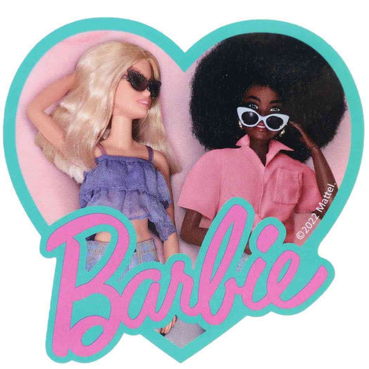バービー ダイカットビニールステッカー Barbie ダイカットシール キャラクター PK×GR