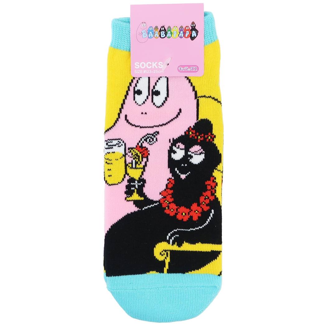 バーバパパ 女性用靴下 レディースソックス バカンス BARBAPAPA スモールプラネット プレゼント 男の子 女の子 ギフト
