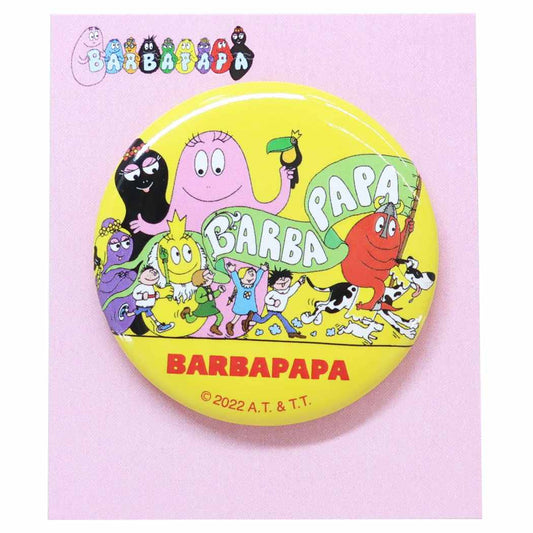 バーバパパ グッズ 缶バッジ BARBAPAPA キャラクター プレゼント 男の子 女の子 ギフト