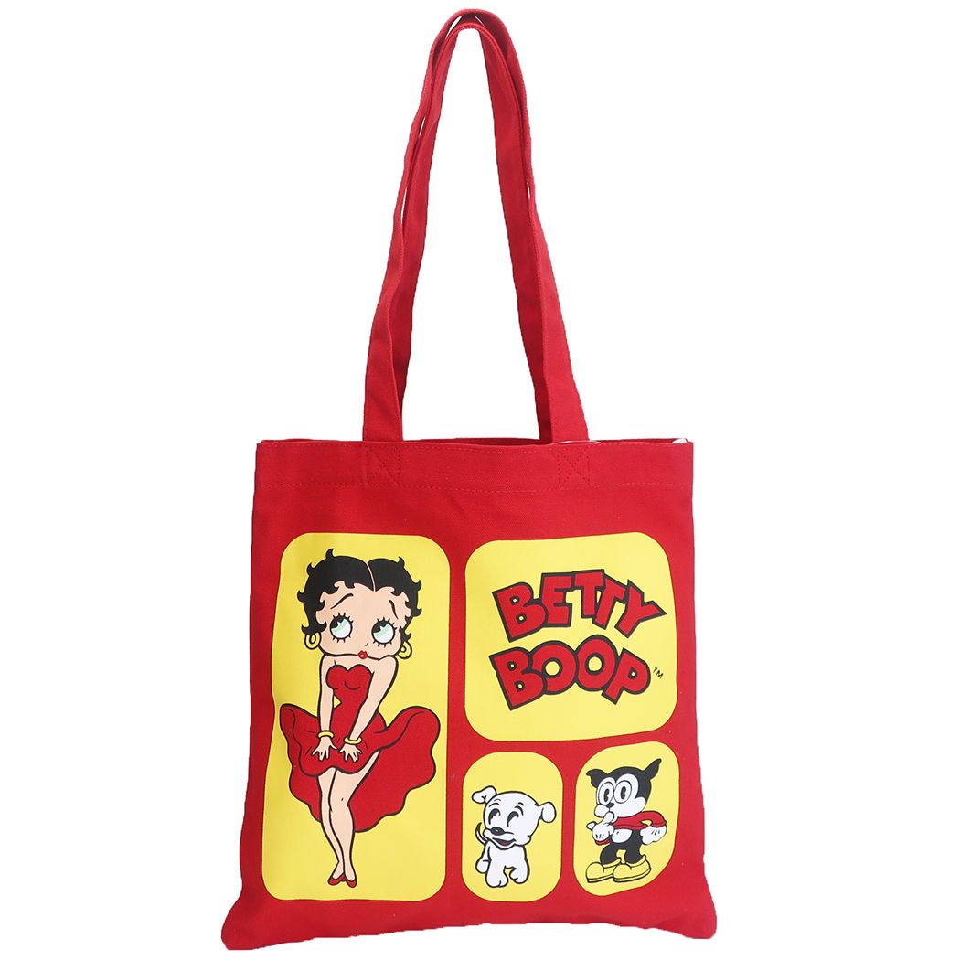 ベティブープ キャラクター トートバッグ カラー トート フレンズ BETTY BOOP グッズ プレゼント 男の子 女の子 ギフト