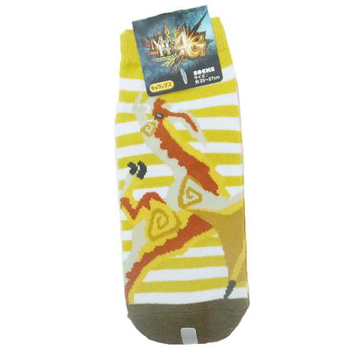 モンスターハンター メンズソックス 男性用靴下 セルレギオスGR モンハン スモールプラネット 25~27cm ゲーム プレゼント 男