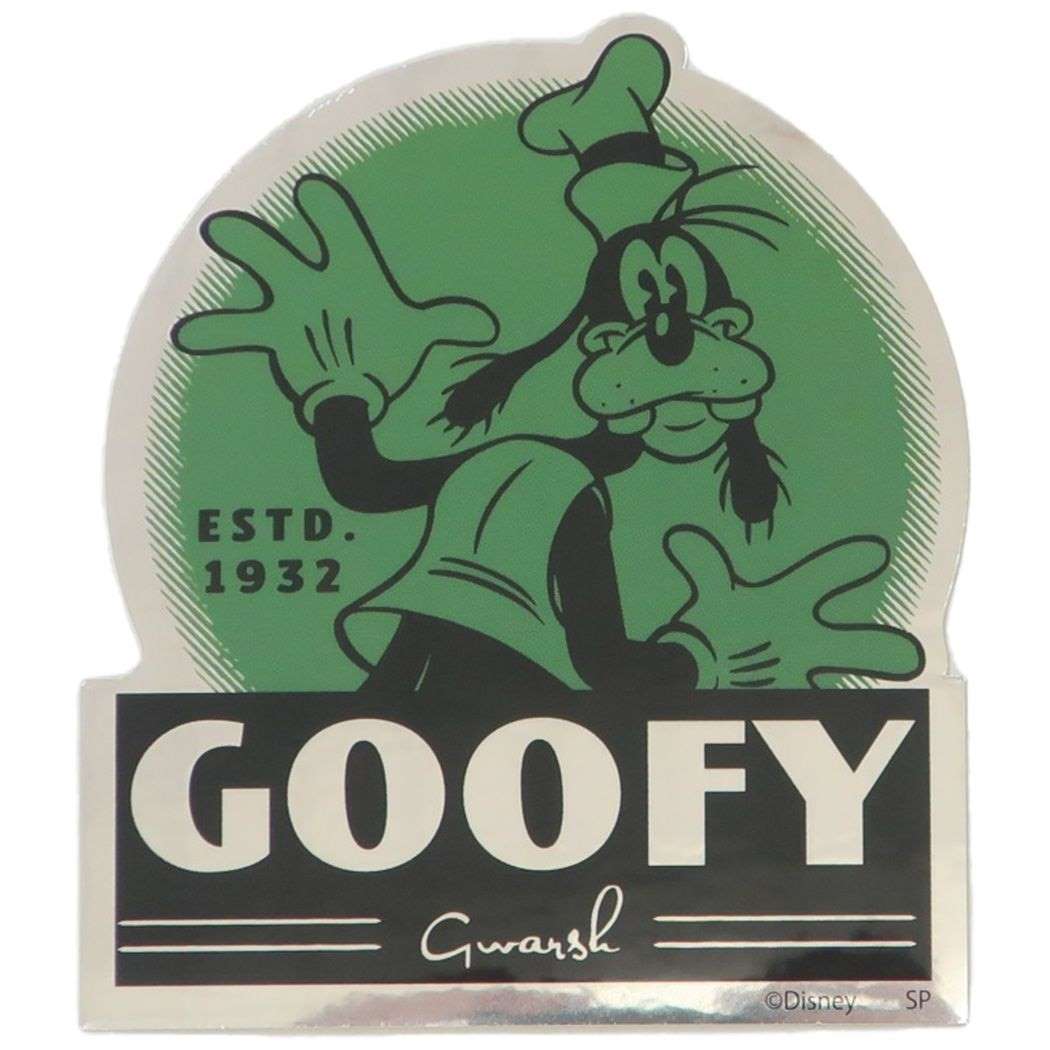 グーフィー キャラクターステッカー ディズニー ダイカットシール キャラクター