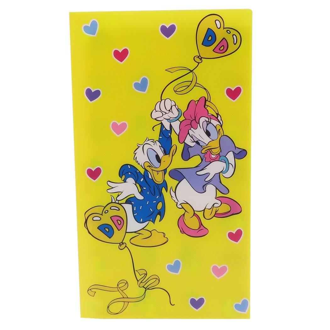 ドナルド & デイジー ディズニー キャラクター 不織布マスク携帯ケース Wポケット 抗菌 マスクケース パーティー スモールプラネット プ