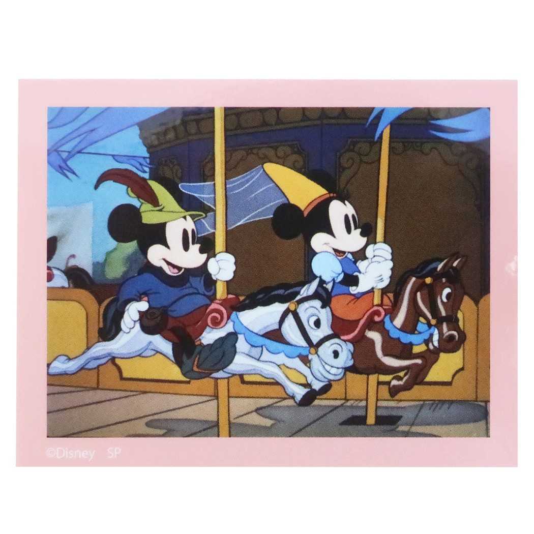 ミッキーマウス&ミニーマウス グッズ ステッカー ディズニー キャラクター ダイカット ビニール ステッカー ファイナルフレーム