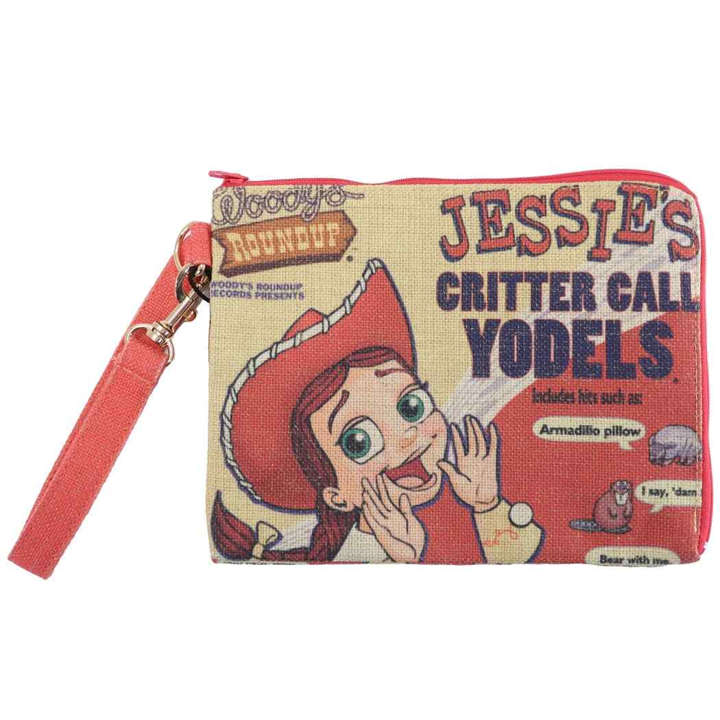 麻風ポーチ トイストーリー クラッチバッグ ディズニー Rendez Vous ランデヴー ジェシー ラウンドアップ バッグインバッグ 小物入れ プレ