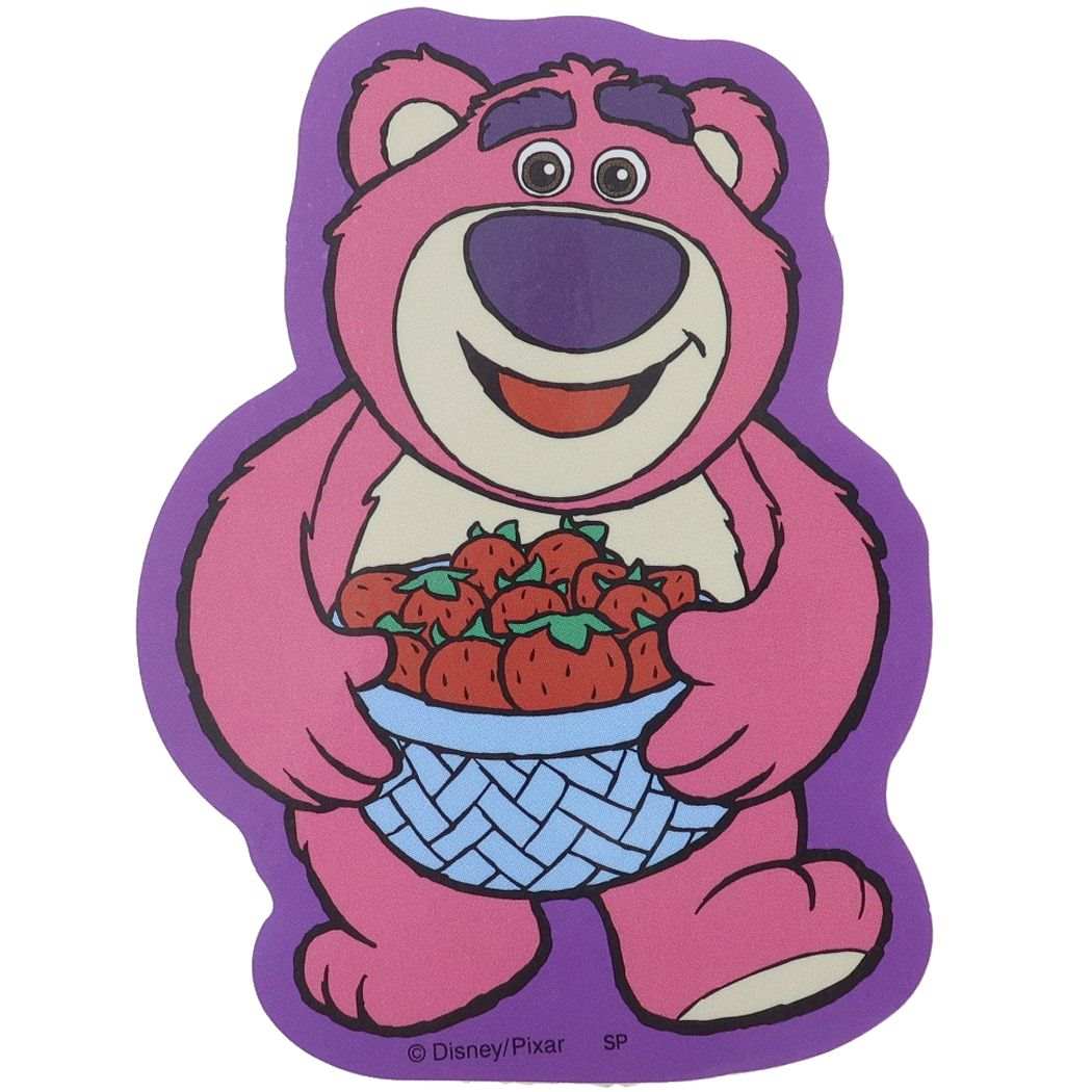 トイストーリー グッズ ビッグシール キャラクター ダイカット ビニールステッカー ロッツォ いちご プレゼント 男の子 女の子 ギフ
