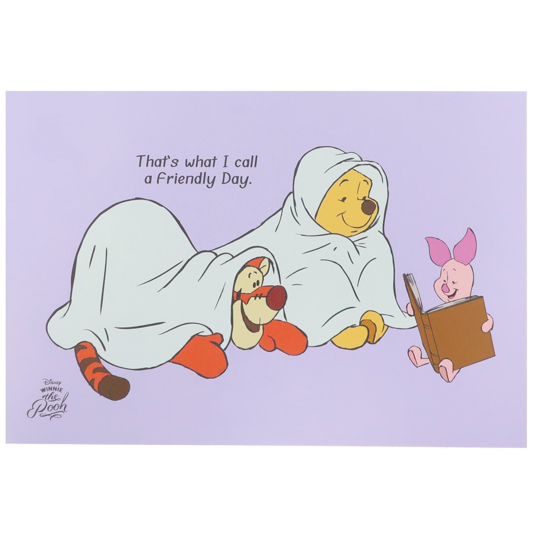くまのプーさん POSTCARD ポストカード よみきかせ ディズニー プレゼント 男の子 女の子 ギフト