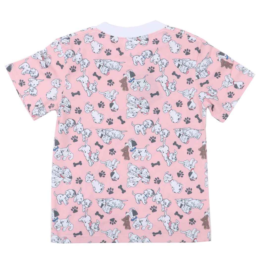 101匹わんちゃん キッズT-SHIRTS ディズニー 子供用Tシャツ キャラクター いっぱい パターン キッズ120