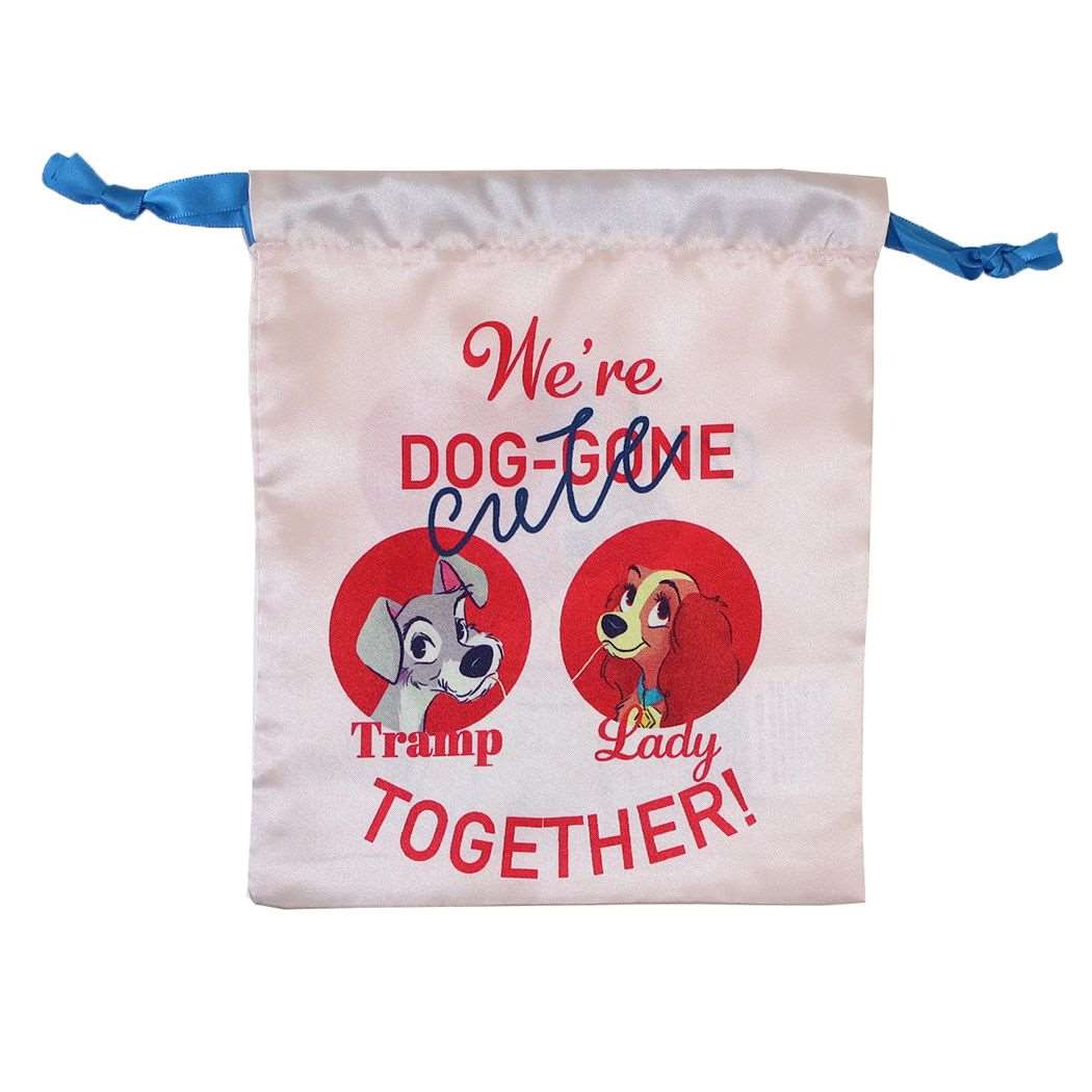 巾着袋 わんわん物語 リボン巾着 レディとトランプ ディズニー スモールプラネット