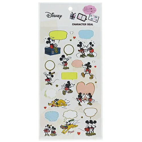 ミッキー&ミニー 書き込める デコシール キャラ シール スモールプラネット グッズ 手帳デコ かわいい プレゼント 男の子 女の子