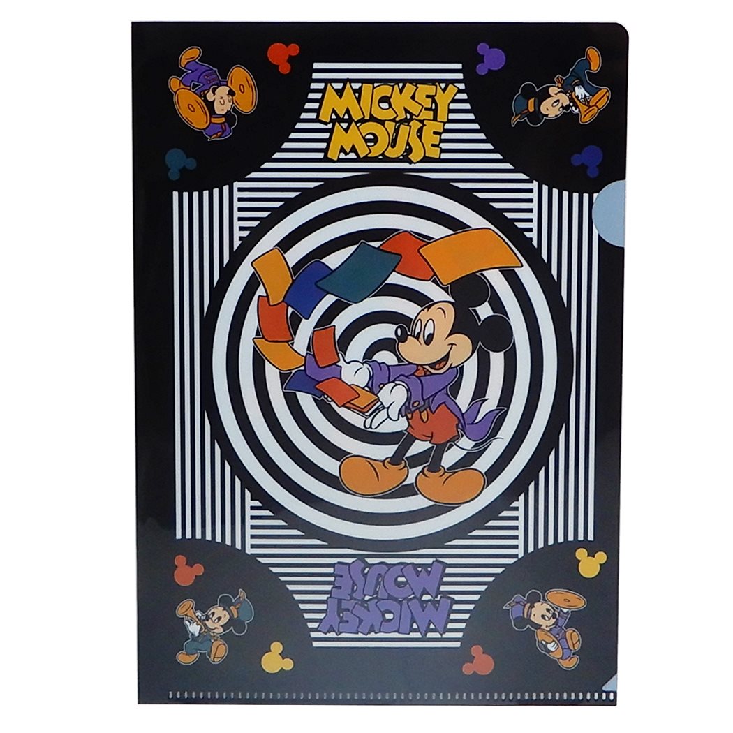 ミッキーマウス ミニ ファイル A5 シングル クリアファイル ゲームボード02 ディズニー スモールプラネット NOSTALGICA 文具 キャラク