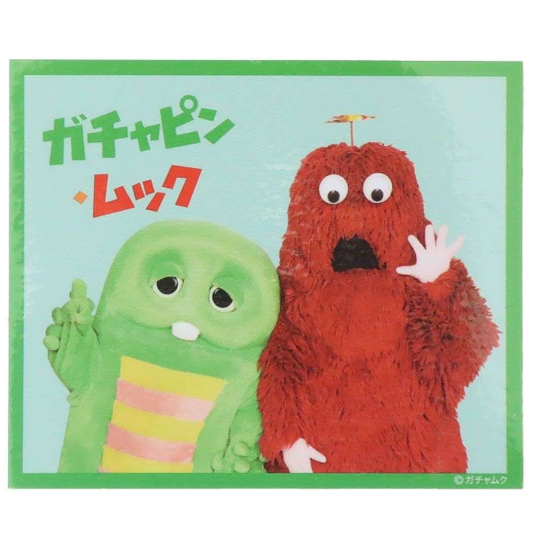 キャラクターステッカー ポンキッキーズ ダイカットシール スモールプラネット ガチャピン ムック アップ