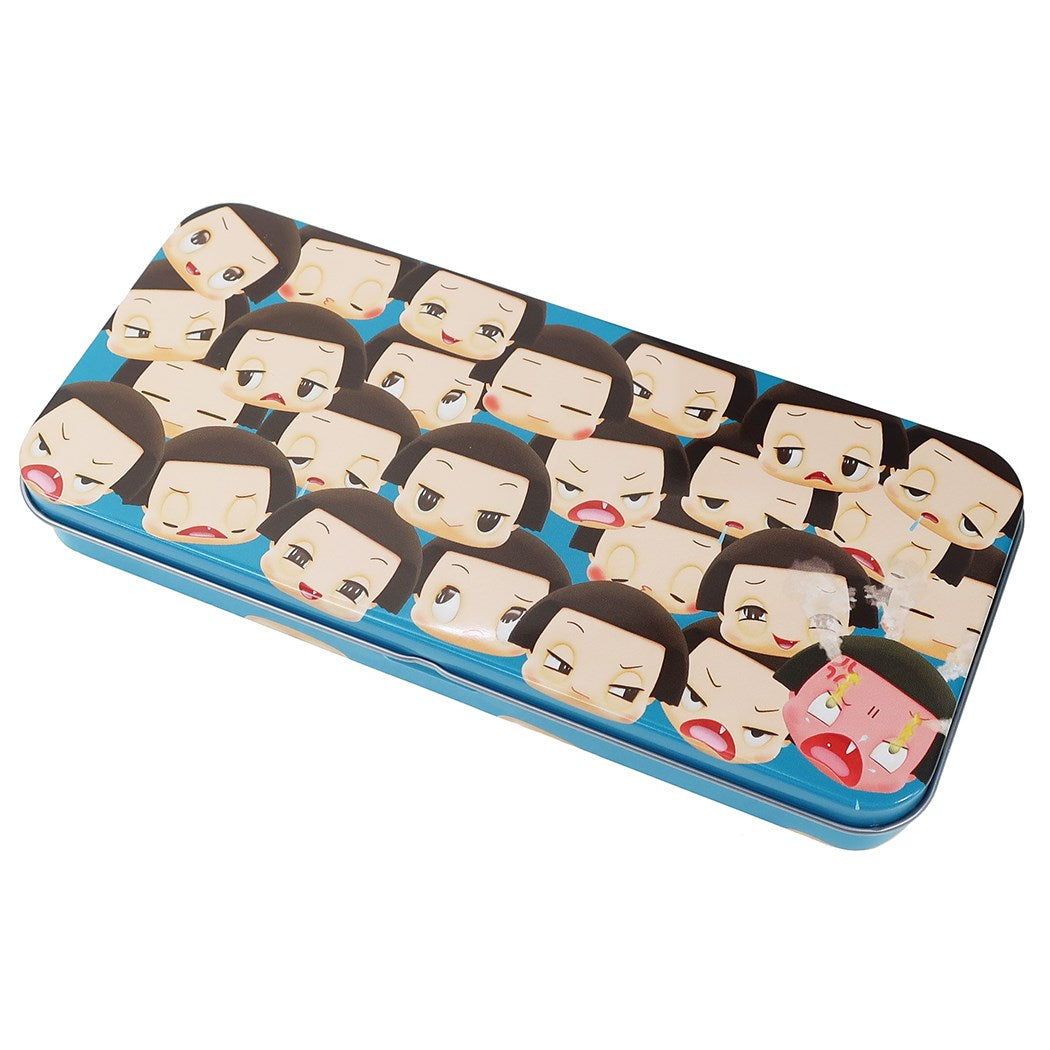 チコちゃんに叱られる グッズ 缶ペンケース キャラ カンペン チコちゃんフェイス フォトいっぱい NHK キャラクター スモールプラネット