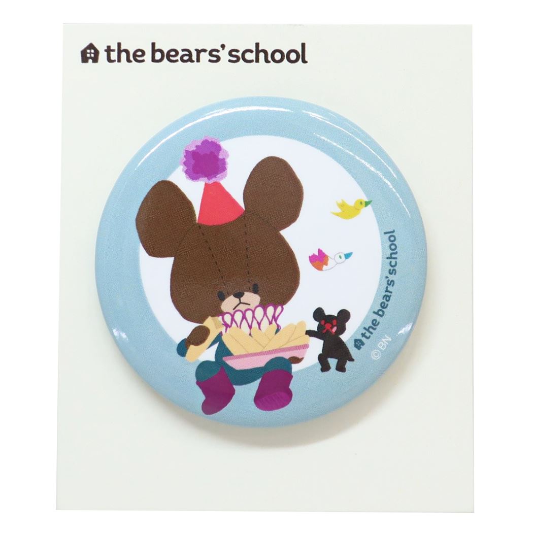 くまのがっこう グッズ 缶バッジ 絵本キャラクター カンバッジ ジャッキー&チャッキー プレゼント 男の子 女の子 ギフト