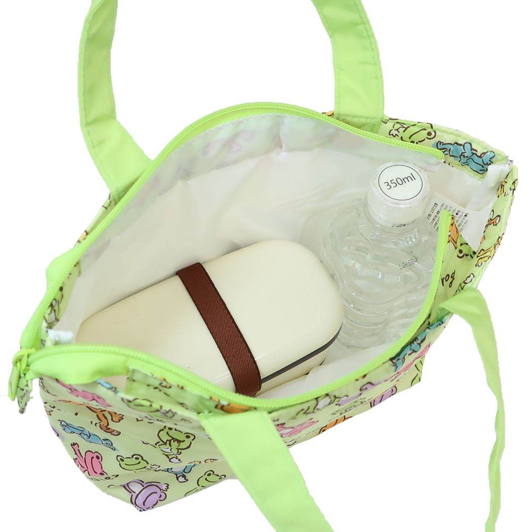 かえるのピクルス ランチバッグ ランチトート クレヨンタッチ チラシ