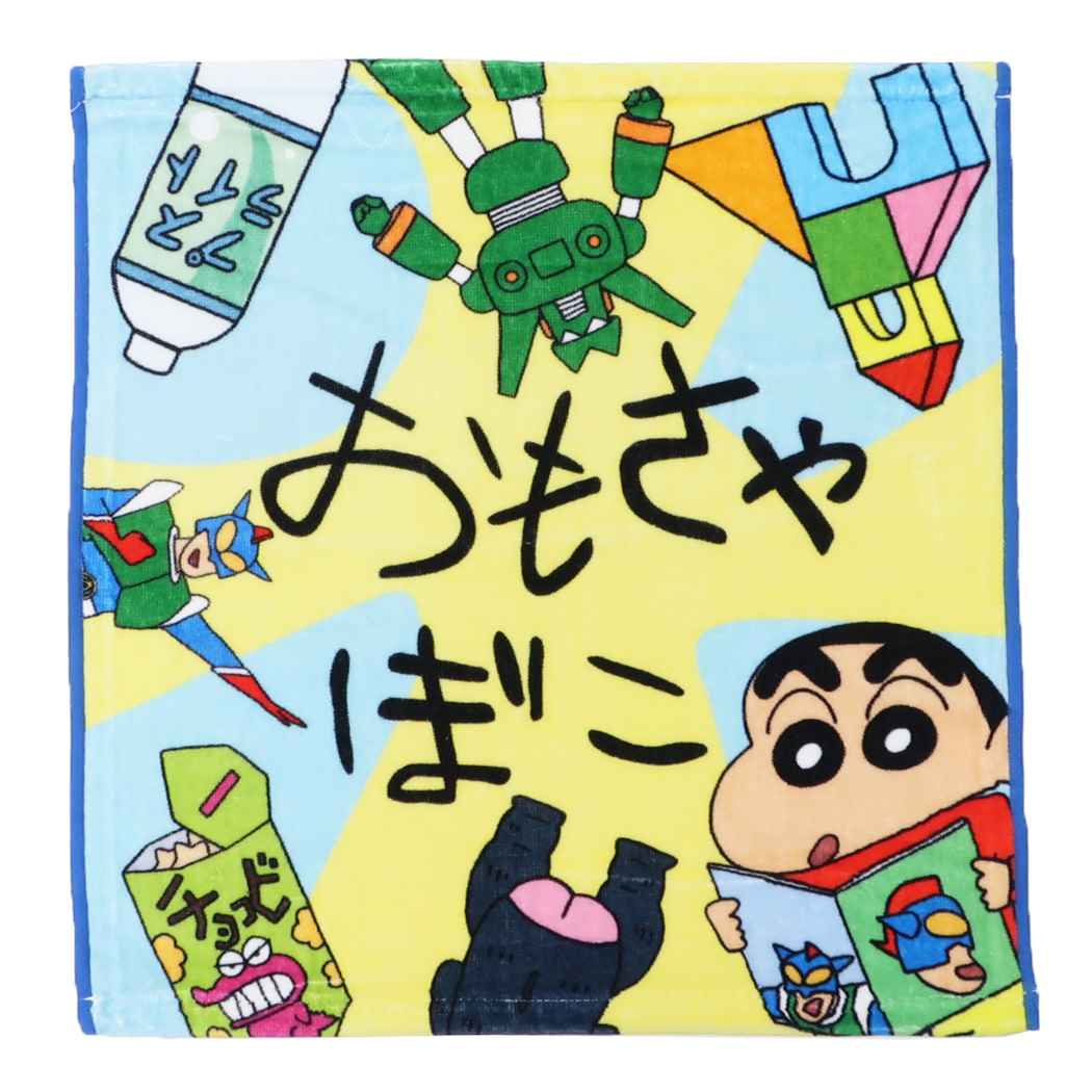 クレヨンしんちゃん グッズ ハンドタオル アニメキャラクター プリントウォッシュタオル プレゼント 男の子 女の子 ギフト