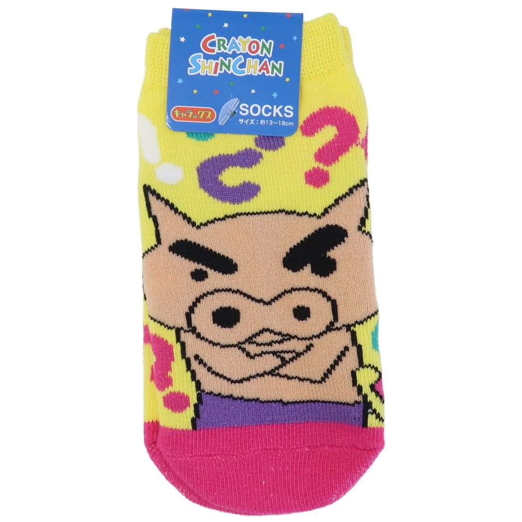 クレヨンしんちゃん アニメキャラクター 子供用靴下 キッズソックス プレゼント 男の子 女の子 ギフト