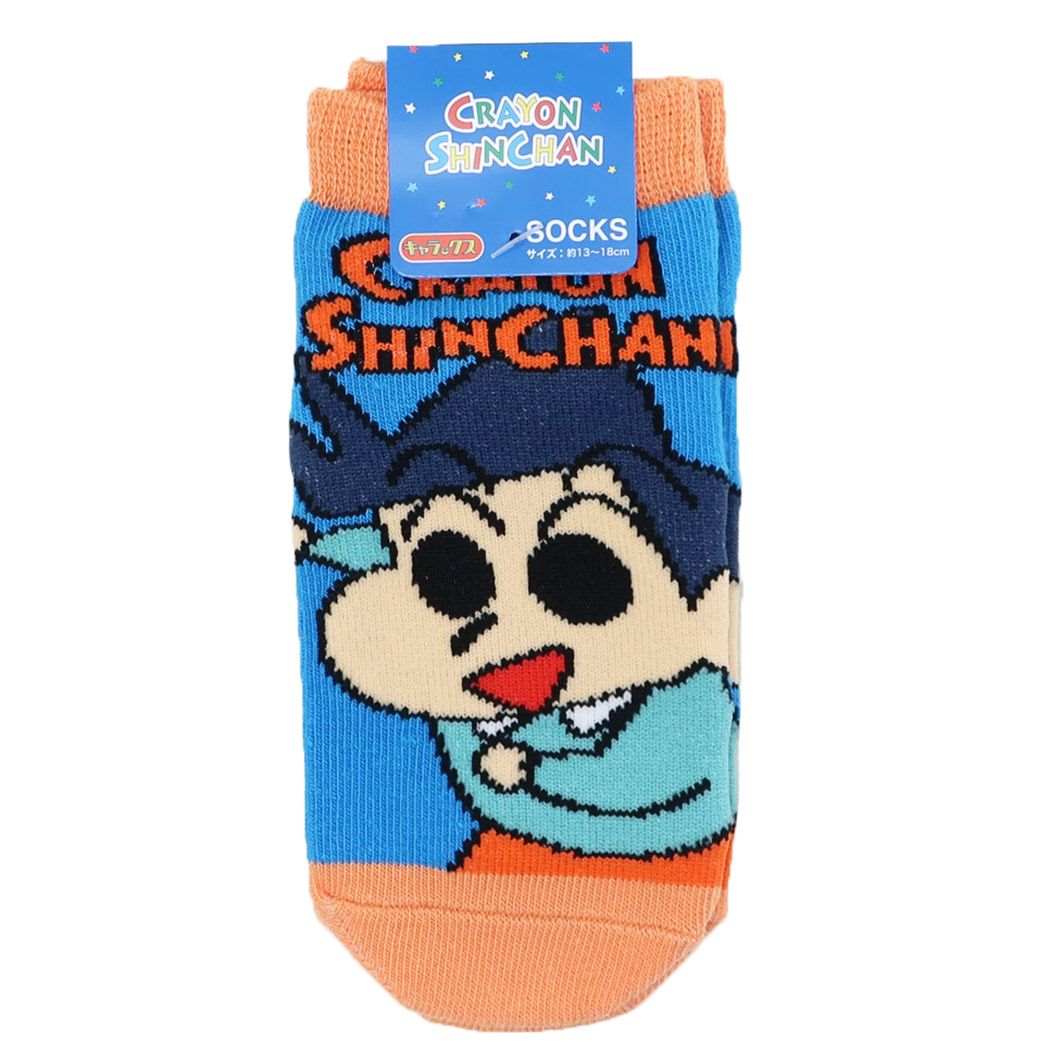 クレヨンしんちゃん 子供用靴下 キッズソックス 風間くん GO! スモールプラネット