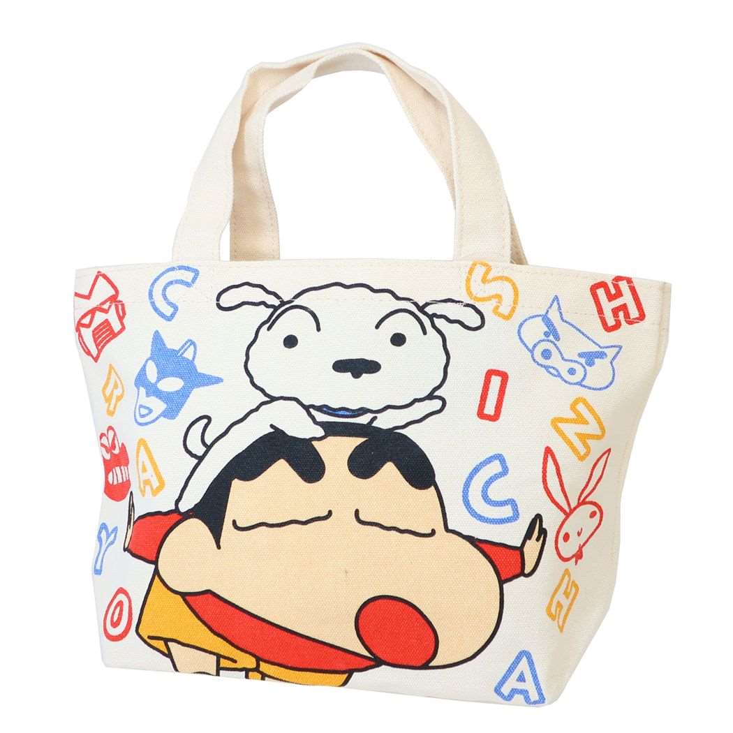 クレヨンしんちゃん グッズ ランチバッグ アニメキャラクター マチ付バッグ