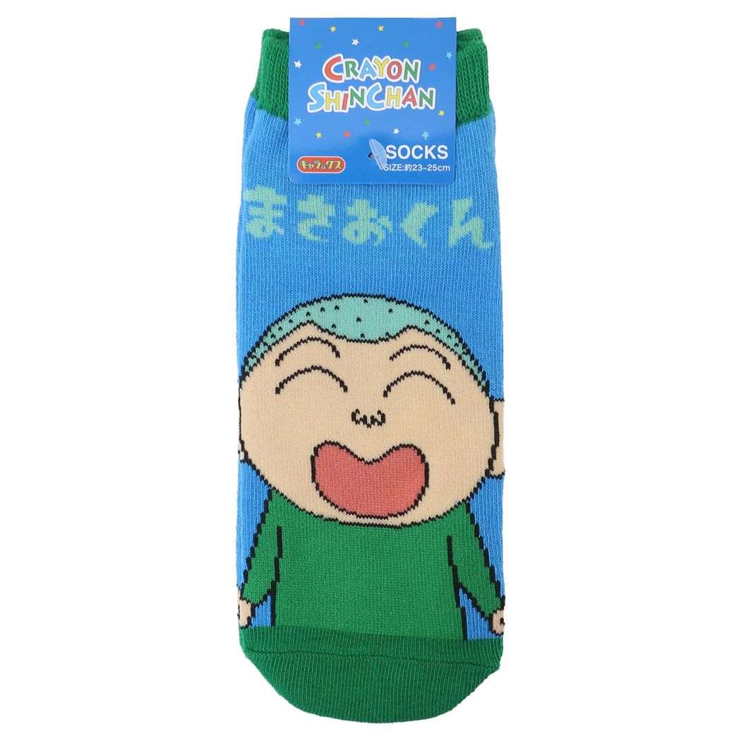 クレヨンしんちゃん グッズ 靴下レディース 臼井儀人 アニメキャラクター キャラックス
