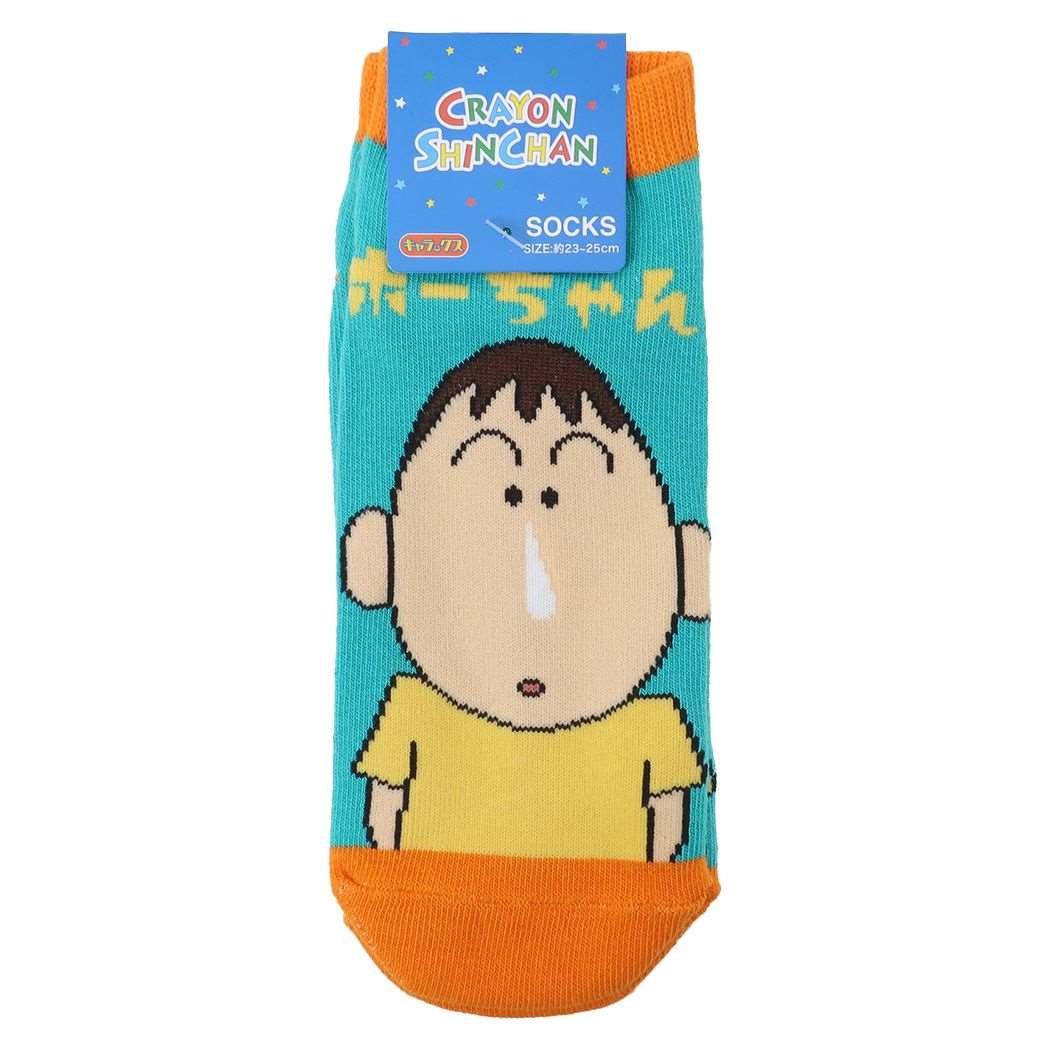 クレヨンしんちゃん 臼井儀人 アニメキャラクター 靴下レディース キャラックス ボーちゃん