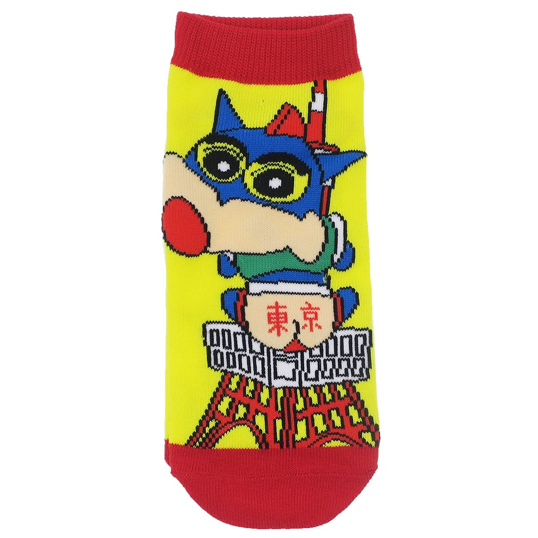 女性用靴下 クレヨンしんちゃん レディースソックス ご当地 東京都 スモールプラネット プレゼント 男の子 女の子 ギフト