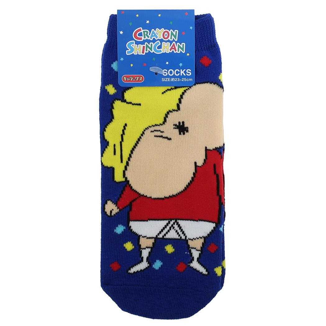 女性用靴下 クレヨンしんちゃん レディース ソックス ケツ顔マン キャラックス 中学生 高校生 大人 女子 アニメキャラクター プレゼント