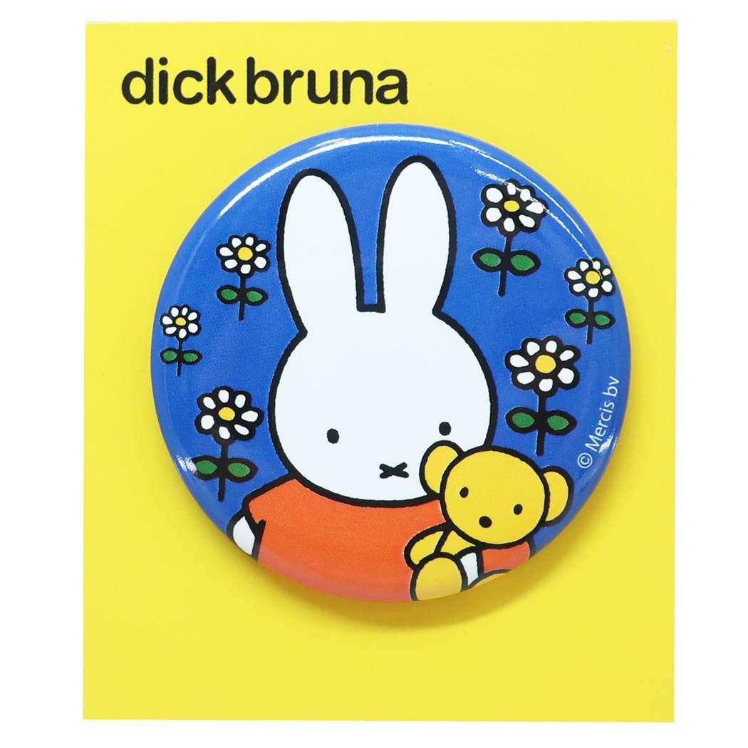 ミッフィー カンバッジ ディックブルーナ 缶バッジ 絵本キャラクター ぬいぐるみ プレゼント 男の子 女の子 ギフト