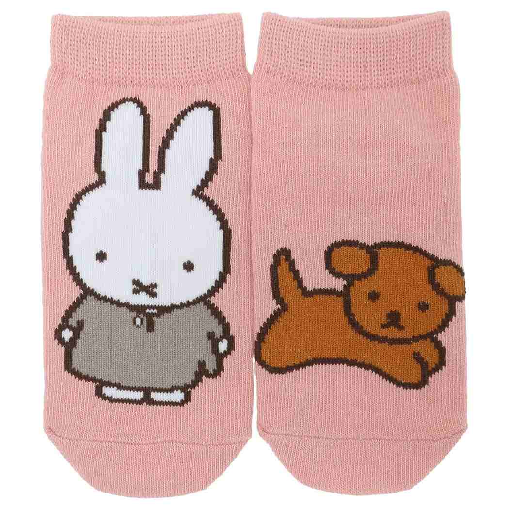 ミッフィー グッズ 子供用靴下 絵本キャラクター キッズソックス ミッフィーアンドスナッフィー PK