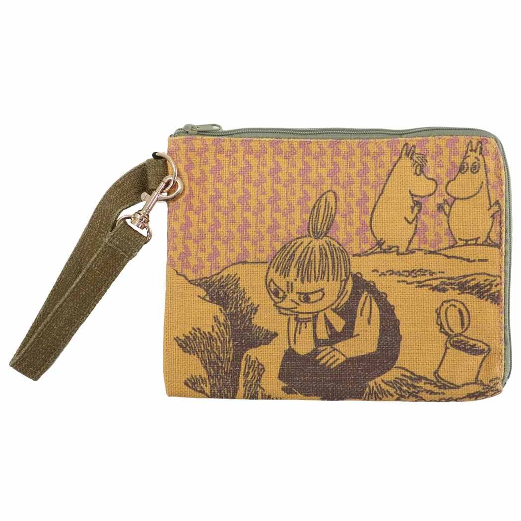 麻風ポーチ ムーミン クラッチバッグ 北欧 通販 Rendez Vous ランデヴー リトルミイ彗星探し プレゼント 男の子 女の子