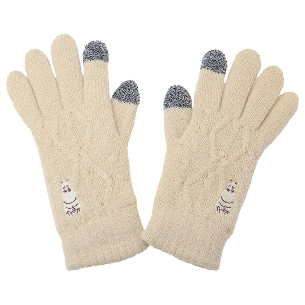 ムーミン スマホ対応ケーブル手袋 北欧 手袋 キャラクター