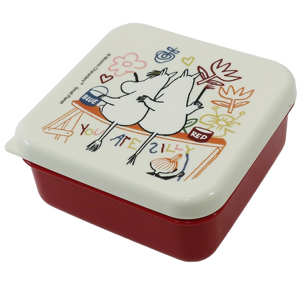 お弁当 デザートケース ムーミン 食品保存容器 北欧 らくがき 240ml 日本製 プレゼント 男の子 女の子 ギフト