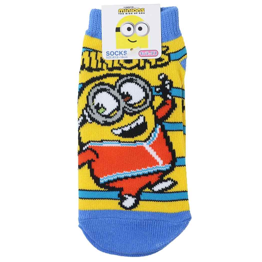 ミニオンズ グッズ 子供用靴下 キャラクター キッズソックス プレゼント 男の子 女の子 ギフト