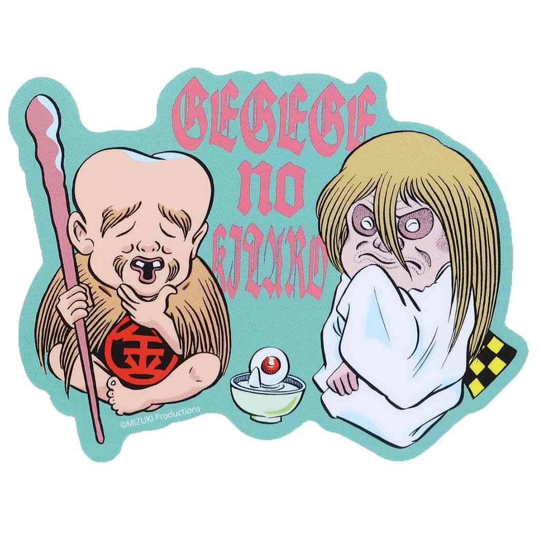 ゲゲゲの鬼太郎 キャラクターステッカー ダイカットシール アニメキャラクター