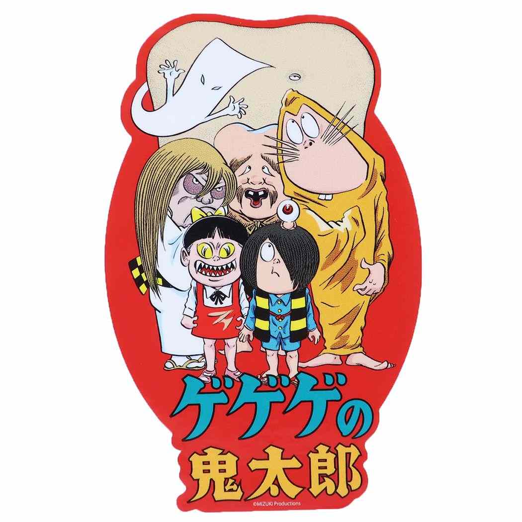 ゲゲゲの鬼太郎 キャラクターステッカー ダイカットシール アニメキャラクター