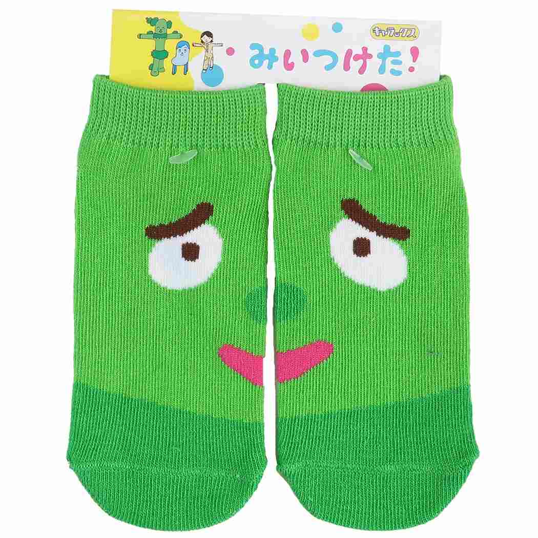 みいつけた キッズ ソックス 子供用 靴下 サボさん NHK スモールプラネット 13~18cm プレゼント 男の子 女の子 ギフト